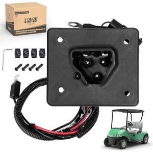 image10L0L 48V Golf Cart Battery Charger Receptacle Plug for EZGO RXV ampamp TXT 2008up Electric EZGO 2Five 2010Up ampamp DeltaQ Charging OEM 602529 604321 611219 Replacement