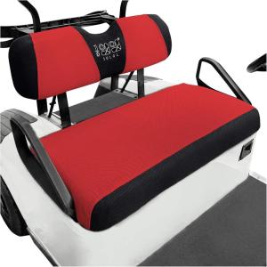 image10L0L Golf Cart Enclosure 4 Passenger 600D for Club Car DS with Security Side Mirror Openings and Taillight Visible Waterproof Windproof Portable Transparent Golf Cart Rain Cover