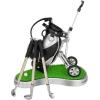 image10L0L Gift for Men Golf Pen Holder Desk Accessories for Golfers 3 Club Pens Mini Gold Bag Office Decor Funny Stocking Stuffers on Birthday Christmas Fathers Day Golf BagGolf Push Cart