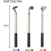 image10L0L Gift for Men Golf Pen Holder Desk Accessories for Golfers 3 Club Pens Mini Gold Bag Office Decor Funny Stocking Stuffers on Birthday Christmas Fathers Day Golf BagGolf Bag