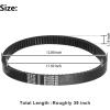 image10L0L Golf Cart Drive Belt for YamahaJ55G624100J384624100fits G2G5G8G9G11G14G16G22G29 2012up 4 Cycle Gas Model