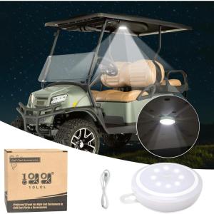 image10L0L Universal Golf Cart Dome Light USB Rechargeable Battery Powered Super Bright Golf Cart LED Roof Lighting
