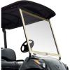 image10L0L Golf Cart Windshield Foldable Windshield for Yamaha G29 Drive 20072016 Roll Up HD Clear Film PVC Portable Vinyl Resistant Windproof