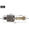 image10L0L Club Car DS Ball Joint Inner and Nut Steering Rack Assembly for Golf Cart Club Car DS 1997up Replacement Part 101880201 101880201