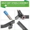 image10L0L Golf Cart Spindle DriverPassenger Side Fits Club Car DS Gas Electric Golf Cart Years 19812003 1010347 1010348