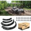 image10L0L Golf Cart Front Rear Fender Flares for Club Car DS 1993up with Factory Body Kit Not Fit Modified Body 4 PCS High Impact Golf Cart Wheel Flares
