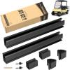 image10L0L Golf Cart Windshield Mounting Clip Kit for Club Car DS and Precedent 1x1 Tube Include Windshield Sash Bottom and Retaining Clips Replace OEM 101444101 102005801 102163001