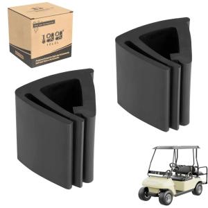 image10L0L Universal Golf Cart Windshield Retaining Clips for Yamaha EZGO Club Car Rubber Top Grip OEM 102005801 Set of 2