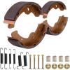 image10L0L Brake Shoes for EZGO TXT 199720095 EZGO RXV Gas 2008up Workhorse 1996 Yamaha G9G28 19942006 Golf Cart Cushman Columbia Motrec Melex etc OEM 27943G01 70794G01 70795G01