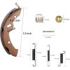 image10L0L Brake Shoes for EZGO TXT 199720095 EZGO RXV Gas 2008up Workhorse 1996 Yamaha G9G28 19942006 Golf Cart Cushman Columbia Motrec Melex etc OEM 27943G01 70794G01 70795G01