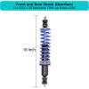 image10L0L Golf Cart FrontRear Coil Over Heavy Duty Shock Absorber Spring for EZGO TXTMedalist 1994up Newer Gas or Electric Replaces OEM 70630G01 76418G01Blue
