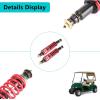 image10L0L Golf Cart FrontRear Coil Over Heavy Duty Shock Absorber Spring for EZGO TXTMedalist 1994up Newer Gas or Electric Replaces OEM 70630G01 76418G01Red