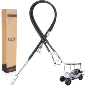 image10L0L Golf Cart Brake Cable Stainless Steel Core Fits for EZGO TXT 1994Up OR EZGO TXT Marathon Medalist Driver ampamp Passenger Side Brake Cable OEM 70716G03 70273G03 70969G03