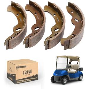 image10L0L Golf Cart Brake Shoes Compatible with G14G22 1993up Workhorse 1996up EZGO TXT 1997up and RXV 2008up Models OEM 27943G01 JG5F533000 4 PCS