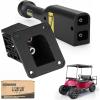 image10L0L Golf Cart 36V PowerWise Charger Receptacle and Handle Plug Charger Socket for EZGO TXT Medalist Golf Carts 1996 ampamp Up 73345G01 73063G01