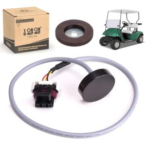image10L0L Golf Cart EZGO Speed Sensor with Speed Sensor Magnet for 48V EZGO TXT Electric Motors OEM 73328G01 620422