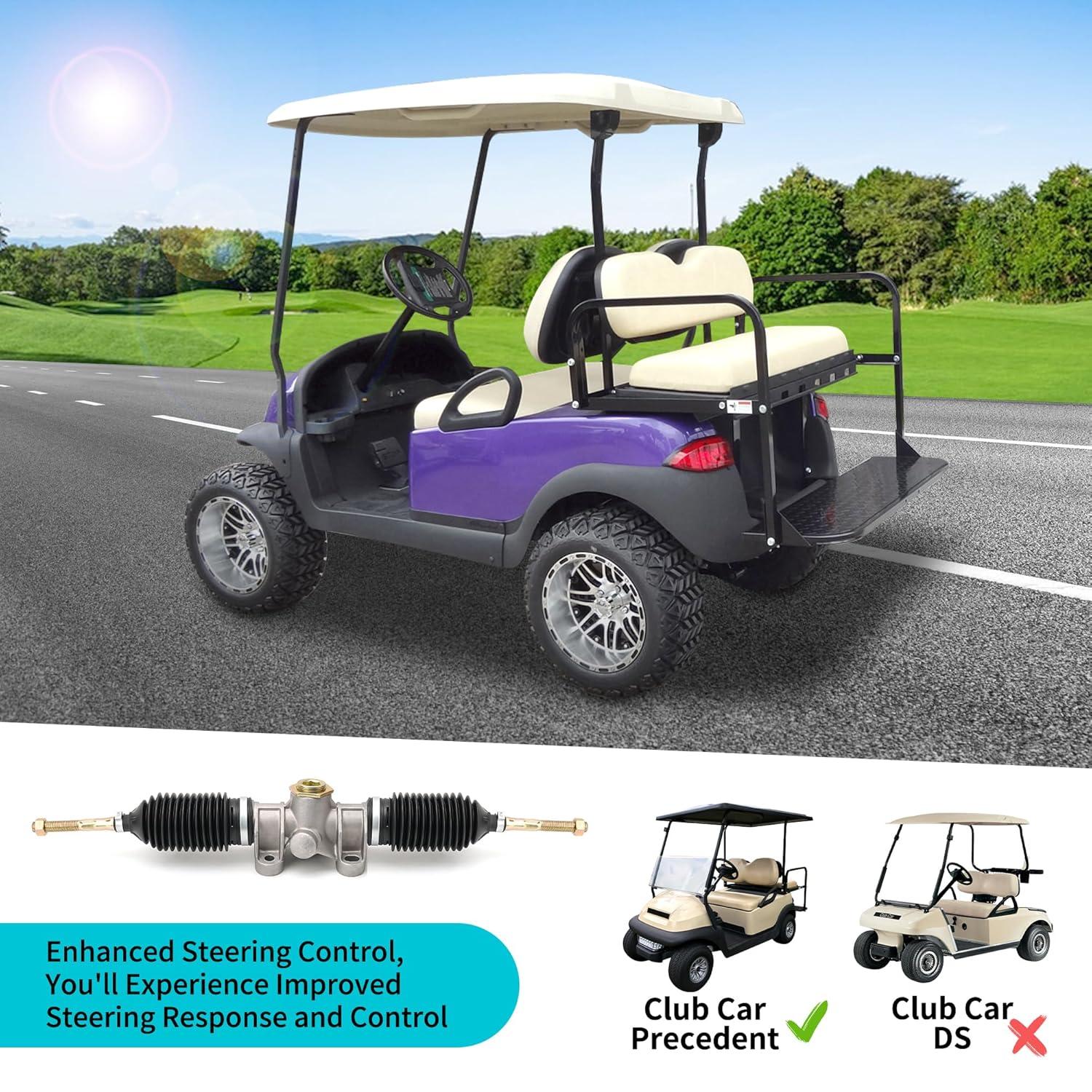 image10L0L Steering Gear Box Assembly for Club Car PrecedentOnwardTempo Golf Carts 2004Up  Replaces OEM 102288601 103679701  Compatible with Gas ampamp Electric Models