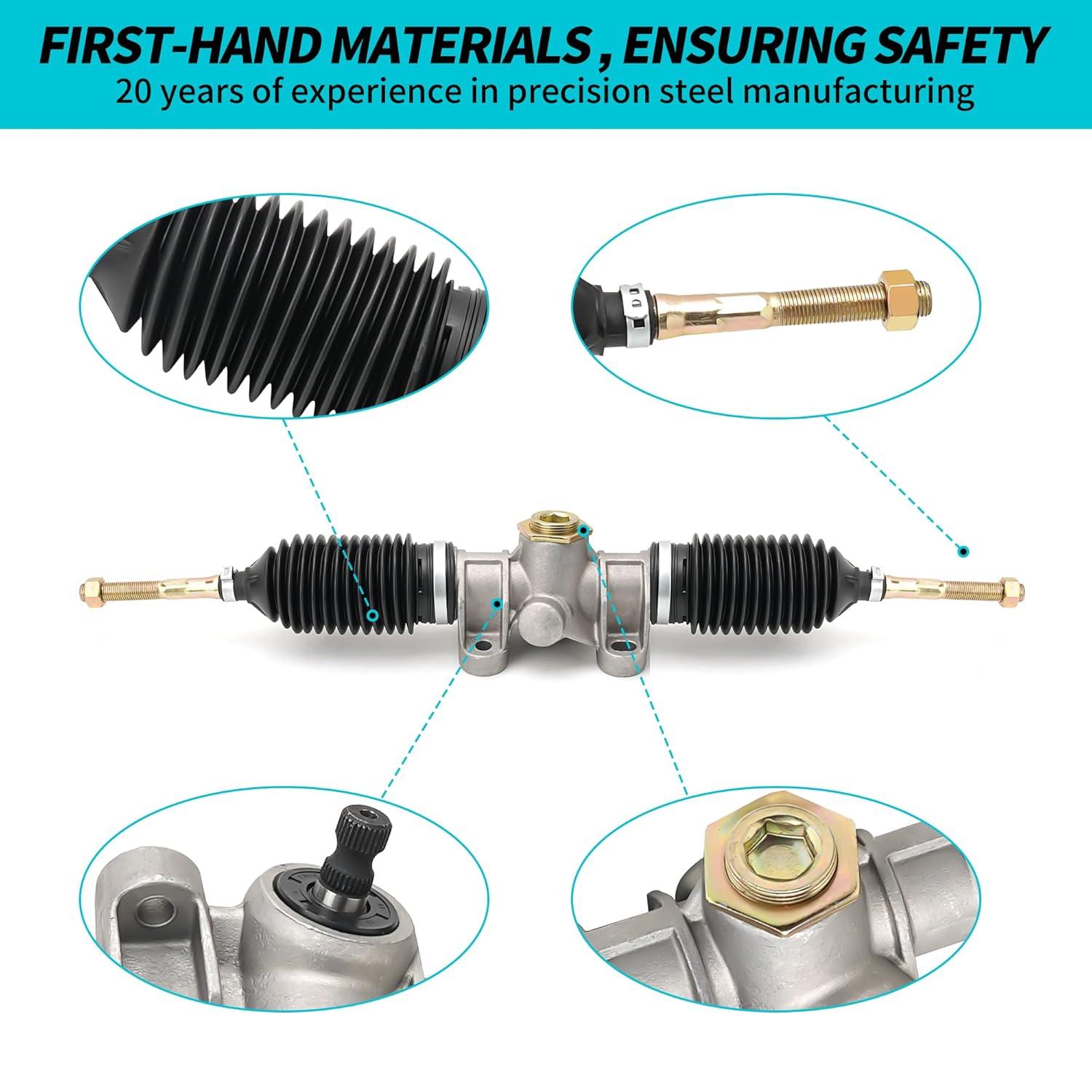 image10L0L Steering Gear Box Assembly for Club Car PrecedentOnwardTempo Golf Carts 2004Up  Replaces OEM 102288601 103679701  Compatible with Gas ampamp Electric Models