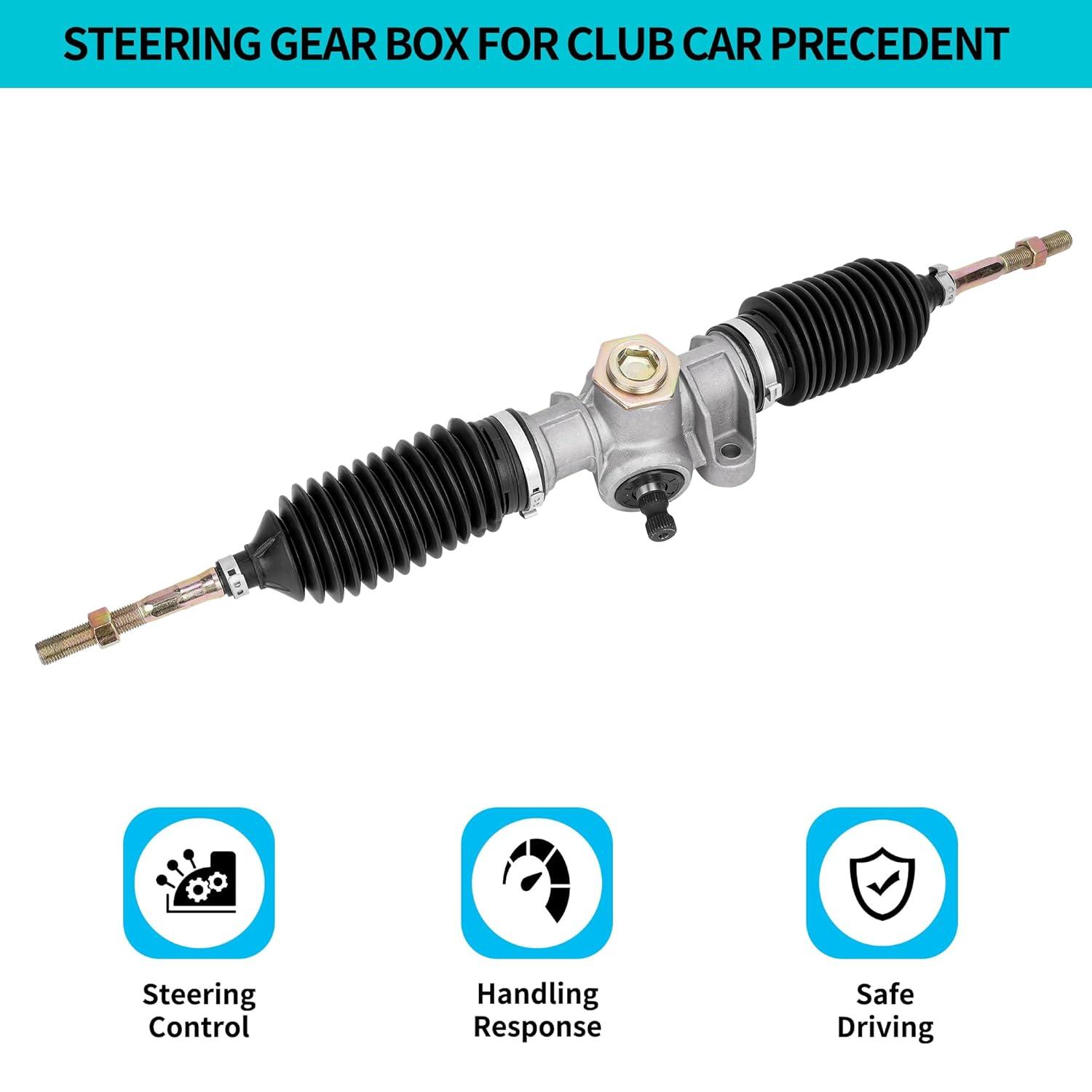 image10L0L Steering Gear Box Assembly for Club Car PrecedentOnwardTempo Golf Carts 2004Up  Replaces OEM 102288601 103679701  Compatible with Gas ampamp Electric Models