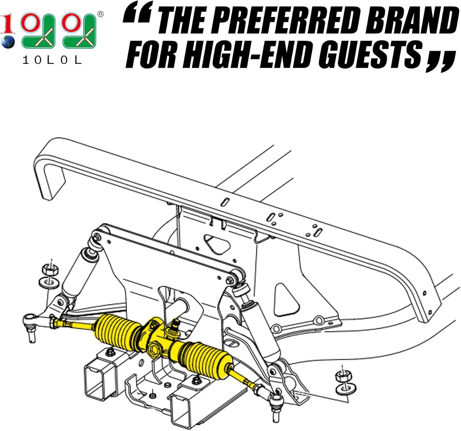 imageGolf Cart Steering Gear Box Assembly for Club Car Precedent 2004Up OEM 102288601 103679701