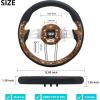 image10L0L Universal Design Golf Cart Steering Wheel Fit for Yamaha Club Car DS ampamp Precedent Tempo EZGO RXV ampamp TXT Ergonomic Design Carbon Fiber Steering Wheel