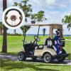 image10L0L Universal Design Golf Cart Steering Wheel Fit for Yamaha Club Car DS ampamp Precedent Tempo EZGO RXV ampamp TXT Ergonomic Design Carbon Fiber Steering Wheel