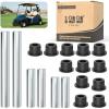 image10L0L Complete Golf Cart Bushing Sleeve kit for Club Car Precedent 2004up Golf Cart Replace OEM 102506601 102506301 102506401 102287401 102288101 102287601 102287701Front
