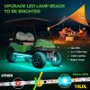 image10L0L 4PCS Golf Cart Underbody Light Kit Underglow LED Light Strip for Yamaha EZGO Club Car 24 Modes Multicolor RGB Music Sync IP67 Waterproof4 PackUnderbody