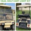 image10L0L Golf Cart Light Kit for Club Car DS 12V48V  Super Bright Headlights Tail Lights Turn Signals ampamp Brake System with Daytime Safety Mode