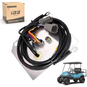 image10L0L Golf Cart On Board Computer Fit for Club Car DS 48V Regen II IQ for PowerDrive System OBC with Square 6Pin Plug Replace 101909902 AM1229201 102852001 103359401