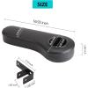 image10L0L Golf Cart Armrest with Cup Holder  Rear Seat Arm Rests Fit for YamahaEZGOClub Car1quot125quot Square Tube No Drilling Required Builtin Phone Holder Heavy Duty ABS MaterialBlackwithout cell phone holder