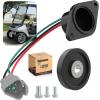 image:image10L0L Golf Cart IQ Speed Sensor for Club Car DSPrecedent 2004 48V Electric Golf Cart High Speed Magnet ADC Motor Replaces OEM 102704901 102265601  Increased Stability