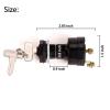 image:image10L0L Golf Cart Ignition Switch 2PIN with 2 Pack Club Car Keys for Club Car DS 1996UP 36V or 48V Electric Golf Cart Replacement Part OEM 101826201