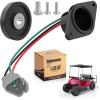 image:image10L0L Golf Cart IQ Speed Sensor for Club Car DSPrecedent 2004 48V Electric Golf Cart High Speed Magnet ADC Motor Replaces OEM 102704901 102265601  Increased Stability