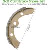 image:image10L0L Golf Cart Brake Shoes for Club Car DS amp Carryall 19811994 OEM 101146302 101880701 EZGO XISerial 19831986 Yamaha G1 19781980 HD amp Columbia Par Car