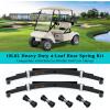 image:image10L0L Golf Cart Heavy Duty 4Leaf Rear Spring Kit for Club Car DS 1982up Gas amp Electric with Bushings Sleeves U Bolt Replace OEM 1014675 102006501 1011149 1012618 1012324 1010974
