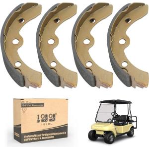 image:image10L0L Golf Cart Brake Shoes for Club Car DS amp Carryall 19811994 OEM 101146302 101880701 EZGO XISerial 19831986 Yamaha G1 19781980 HD amp Columbia Par Car