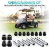 image:image10L0L Golf Cart Rear Spring Bushing Kit for EZGO RXV 2008up Electric and Gas Includes 4 Large Bushings 620160 8 Small Bushings 624030 6 Steel Spacers 620161