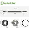 image:image10L0L EZGO TXT Rear Wheel Axle Shaft Passenger Side Replaces OEM 20377G12Fits TXT Golf Cart Electric 1994Up
