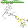 image:image10L0L Golf Cart Brake Cable Stainless Steel Core for EZGO TXT 1994 amp up or EZGO TXT Marathon Medalist Golf Cart Driver amp Passenger Side Brake Cable 70716G03 70273G03 70969G03