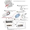 image:image10L0L Golf Cart Jumper Run Plug for EZGO RXV 2008up Electric Golf Cart 608039