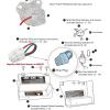 image:image10L0L Golf Cart Jumper Run Plug for EZGO RXV 2008up Electric Golf Cart 608039
