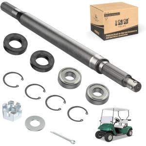 image:image10L0L EZGO TXT Rear Wheel Axle Shaft Passenger Side Replaces OEM 20377G12Fits TXT Golf Cart Electric 1994Up