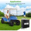 image:image10L0L 12064301 Speed Controller 36V 350A 5Pin Suitable for Curtis EZGO TXT and MED Golf Cart with ITS Throttle Input 19942019 DC Motor Control System Replacement Part