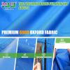 image:image10L0L Golf Cart Enclosure 4 Passenger 86 Extended Roof for Yamaha Club Car Tempo Onward EZGO 4Seater 600D Waterproof Rain CoverTransparent Tail Light Panel 4Sided Clear WindowsBlue Orange