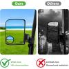 image:image10L0L Golf Cart Mirror No Drilling Side Mirrors with Blind Spot Mirrors Universal for Yamaha Club Car EZGO Folding Side Rear View Mirrors Adjustable 180 Degree HD GlassSide Mirrors  Blind Spot Mirrors