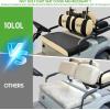 image:image10L0L Golf Cart Front amp Rear Seat Covers Full Set for Yamaha G2 G8 G9 G11 G14 G16 G19 G20 G21 G22 amp Club Car DS Pre2000 Tomberlin Emerge E2 EZGO Marathon Fits 4 Passenger Seat Golf CartBeigeBlack