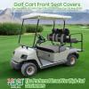 image:image10L0L Golf Cart Front amp Rear Seat Covers Full Set for Yamaha G2 G8 G9 G11 G14 G16 G19 G20 G21 G22 amp Club Car DS Pre2000 Tomberlin Emerge E2 EZGO Marathon Fits 4 Passenger Seat Golf CartGrayBlack