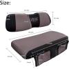 image:image10L0L Front Seat Cover for Club Car Precedent  Backrest Cover Made W 3D Air Mesh Polyester Fabric Grey BlackGrey  Black