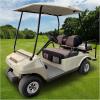image:image10L0L Front Seat Cover for Club Car Precedent  Backrest Cover Made W 3D Air Mesh Polyester Fabric Grey BlackGrey  Black